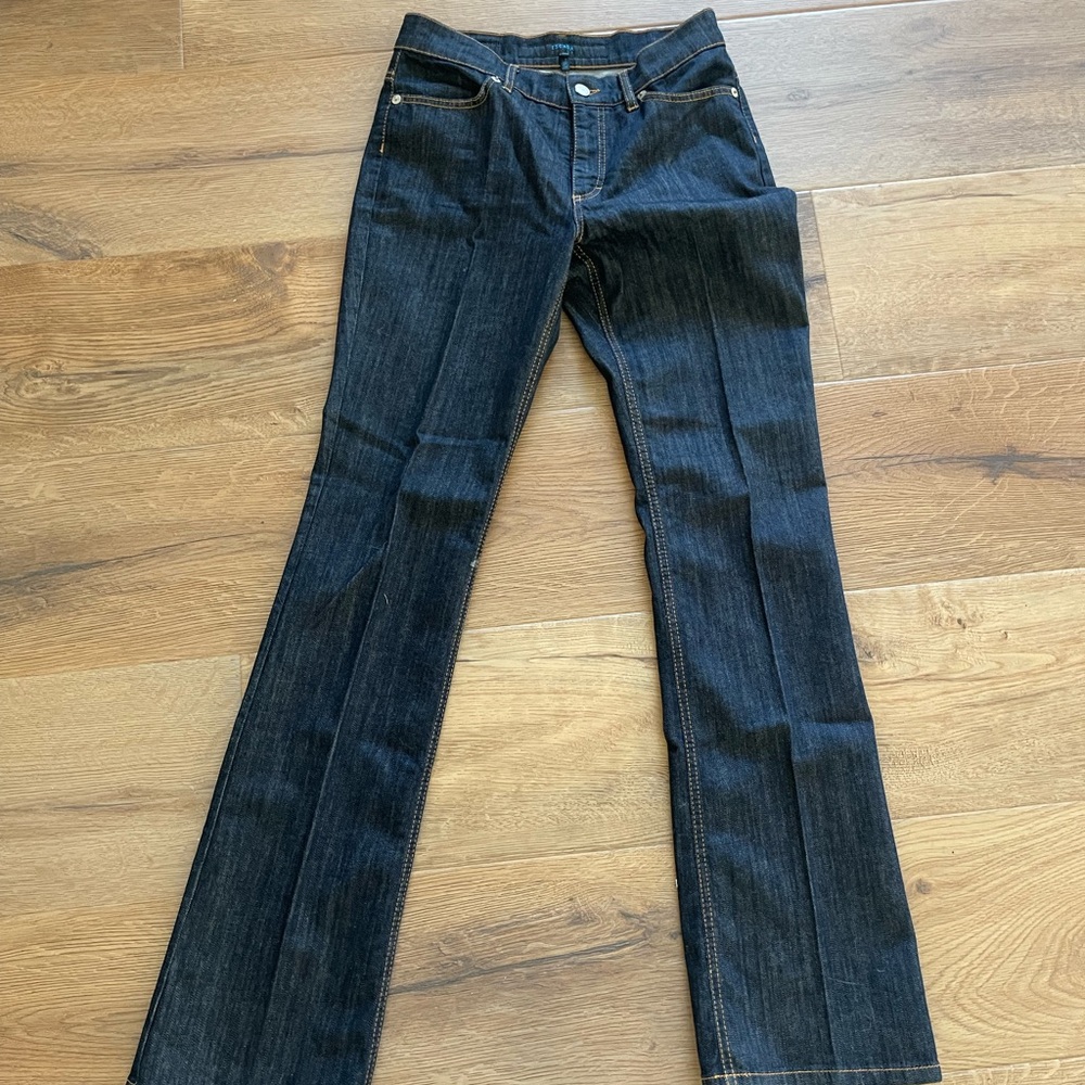 Escada Dark Indigo Flare Jeans